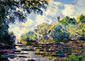 Section of the Seine, near Giverny