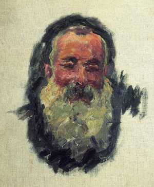Claude Monet, Self Portrait, Claude Monet, Painting on canvas