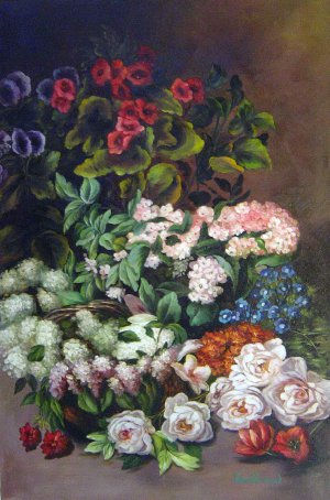 Spring Flowers, Claude Monet, Art Paintings