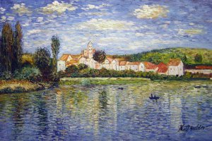 Claude Monet, Summer In Vetheuil, Painting on canvas