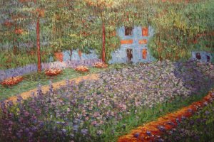 Reproduction oil paintings - Claude Monet - The Artist's Garden At Giverny