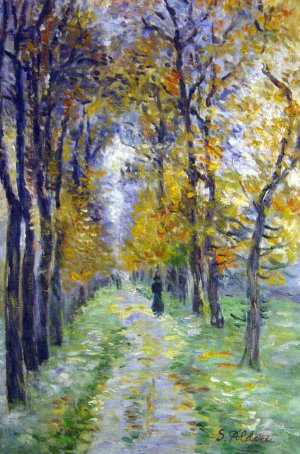 Claude Monet, The Avenue, Painting on canvas