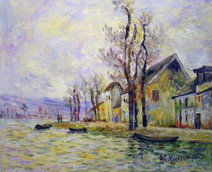 The Bend Of The Seine At Lavacourt, Winter