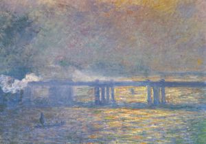 Claude Monet, The Charing Cross Bridge, 1903, Painting on canvas