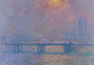 Reproduction oil paintings - Claude Monet - The Charing Cross Bridge, the Thames