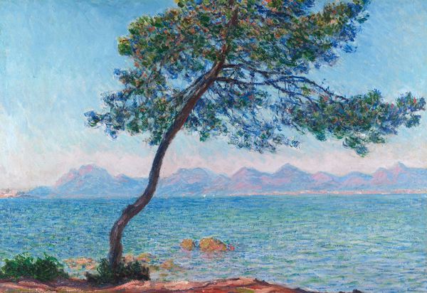 The Esterel Mountains. The painting by Claude Monet
