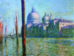Claude Monet, The Grand Canal, Venice 3, Painting on canvas