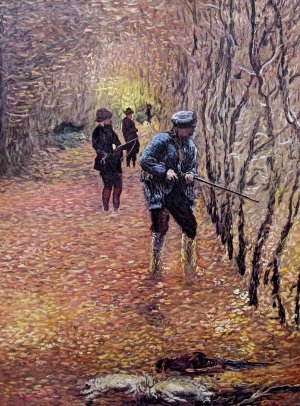 The Hunt, Claude Monet, Art Paintings