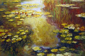 The Lily Pond, Claude Monet, Art Paintings