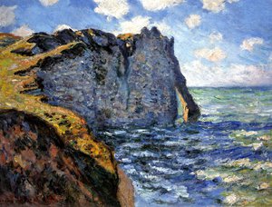 Claude Monet, The Manneport, Painting on canvas