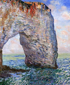 Claude Monet, The Manneporte near Etretat, Painting on canvas