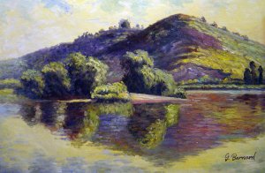 Claude Monet, The Seine At Port-Villez, Painting on canvas