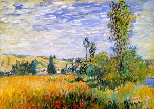 Claude Monet, Vetheuil 2, Painting on canvas