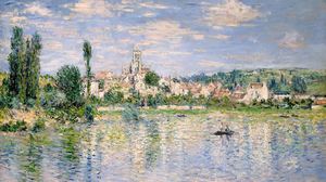 Vetheuil in Summer, Claude Monet, Art Paintings