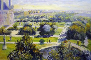 View Of The Tuileries, Claude Monet, Art Paintings