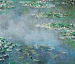 Claude Monet, Water Lilies 1, 1906-08, Painting on canvas