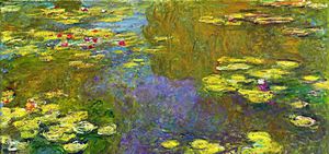 Claude Monet, Water Lilies 10, 1919, Painting on canvas