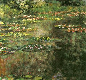 Claude Monet, Water Lilies, 1904, Painting on canvas
