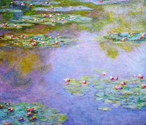 Claude Monet, Water Lilies, 1907, Painting on canvas