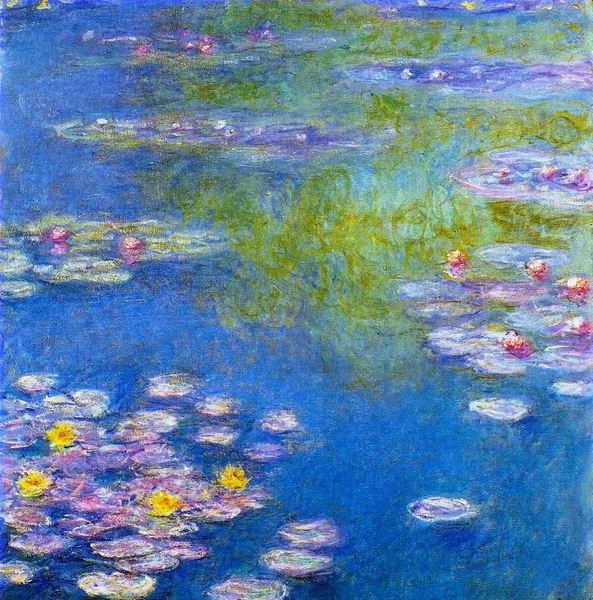 Water Lilies, 1908. The painting by Claude Monet