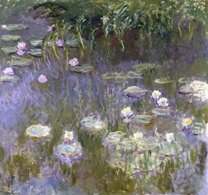 Claude Monet, Water Lilies, 1922, Painting on canvas