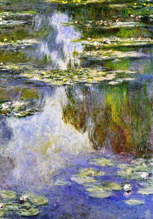 Claude Monet, Water Lilies 4, 1907, Painting on canvas