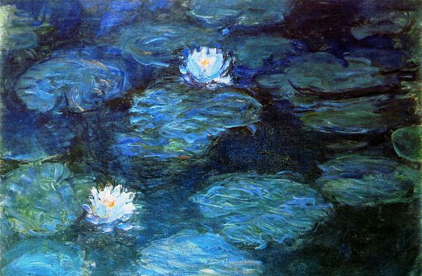 Water Lilies II, 1897-1899. The painting by Claude Monet