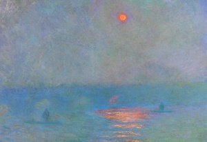 Reproduction oil paintings - Claude Monet - Waterloo Bridge, Sunlight in the Fog