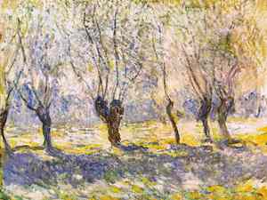 Reproduction oil paintings - Claude Monet - Willows, Giverny