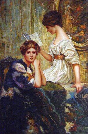 Colin Campbell Cooper, Two Women, Art Reproduction