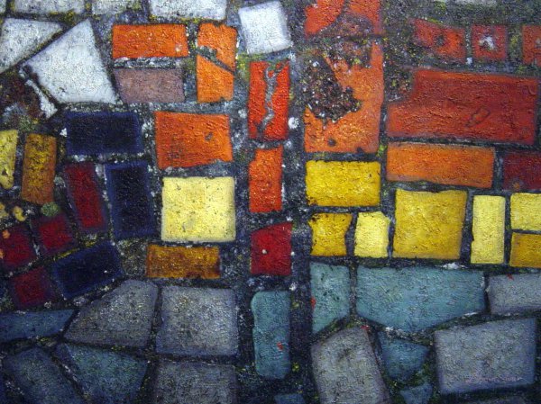 Color Mosaic. The painting by Our Originals