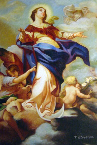 The Immaculate Conception. The painting by Corrado Giaquinto