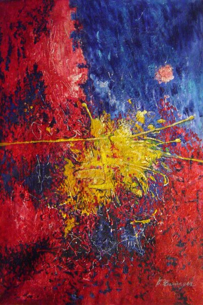 Cosmic Burst. The painting by Our Originals