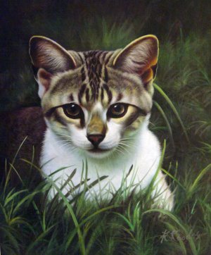 Our Originals, Cute Kitten, Painting on canvas