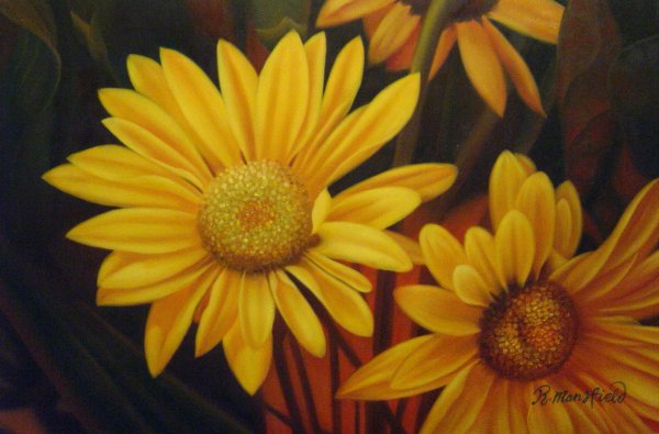 Dainty Flowers. The painting by Our Originals