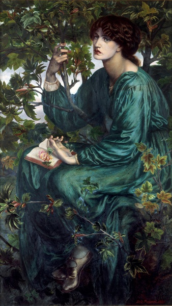 A Day Dream. The painting by Dante Gabriel Rossetti