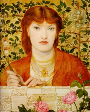 Reproduction oil paintings - Dante Gabriel Rossetti - Regina Cordium (Alice Wilding)