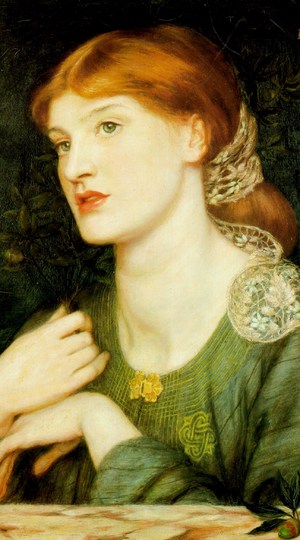 Dante Gabriel Rossetti, The Twig, Painting on canvas