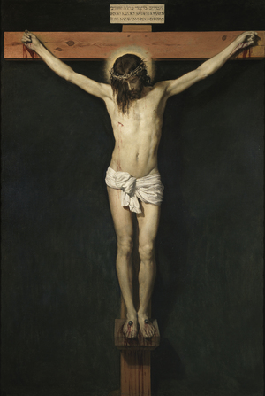 Diego Velazquez, Christ Crucified (Christ on the Cross), Painting on canvas