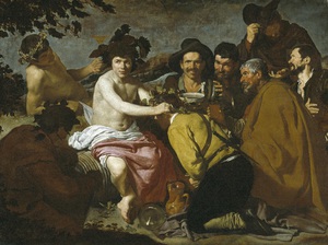 Diego Velazquez, The Triumph of Bacchus, Painting on canvas