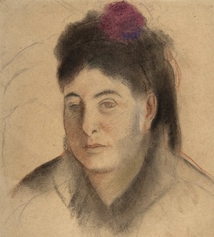 Edgar Degas, Madame Loubens, Painting on canvas