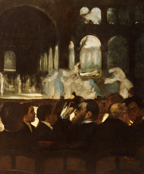 The Ballet from "Robert le Diable". The painting by Edgar Degas