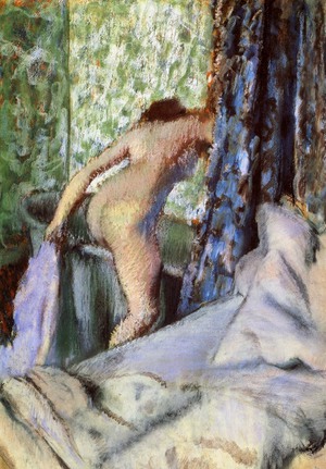 Edgar Degas, The Morning Bath, Painting on canvas