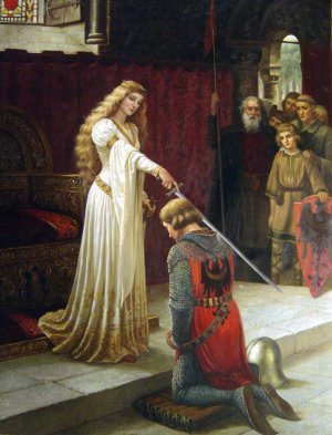 Famous paintings of Men and Women: Accolade
