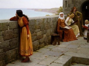 Reproduction oil paintings - Edmund Blair Leighton - The Hostage