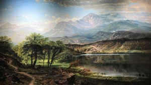 Edmund Darch Lewis, At Mount Washington, New Hampshire, Painting on canvas