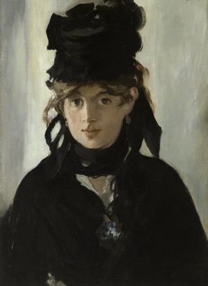 Edouard Manet, Berthe Morisot with a Bouquet of Violets, Art Reproduction
