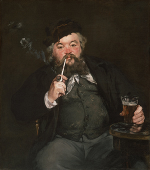 Edouard Manet, Le Bon Bock, Painting on canvas