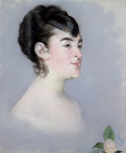 Mademoiselle Isabelle Lemonnier. The painting by Edouard Manet
