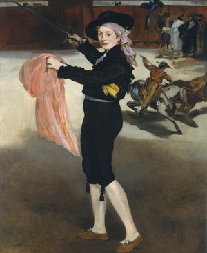 Edouard Manet, Mademoiselle V, in the Costume of an Espada, Painting on canvas